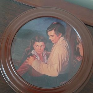 Gone with the Wind collector plate "Dangerous Attractions"